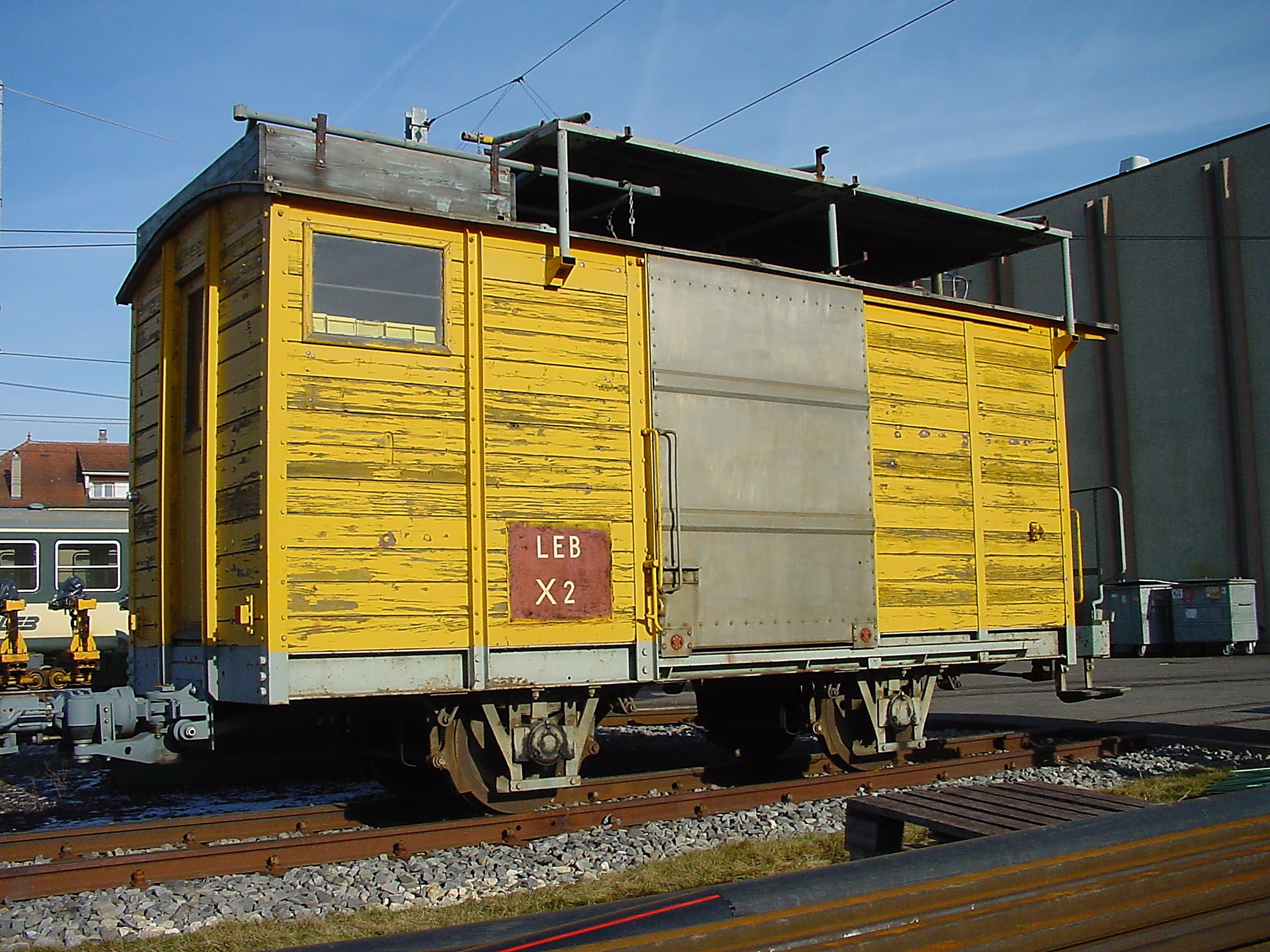 Le Portail Ferroviaire Suisse Lausanne-Echallens-Bercher (LEB) X2