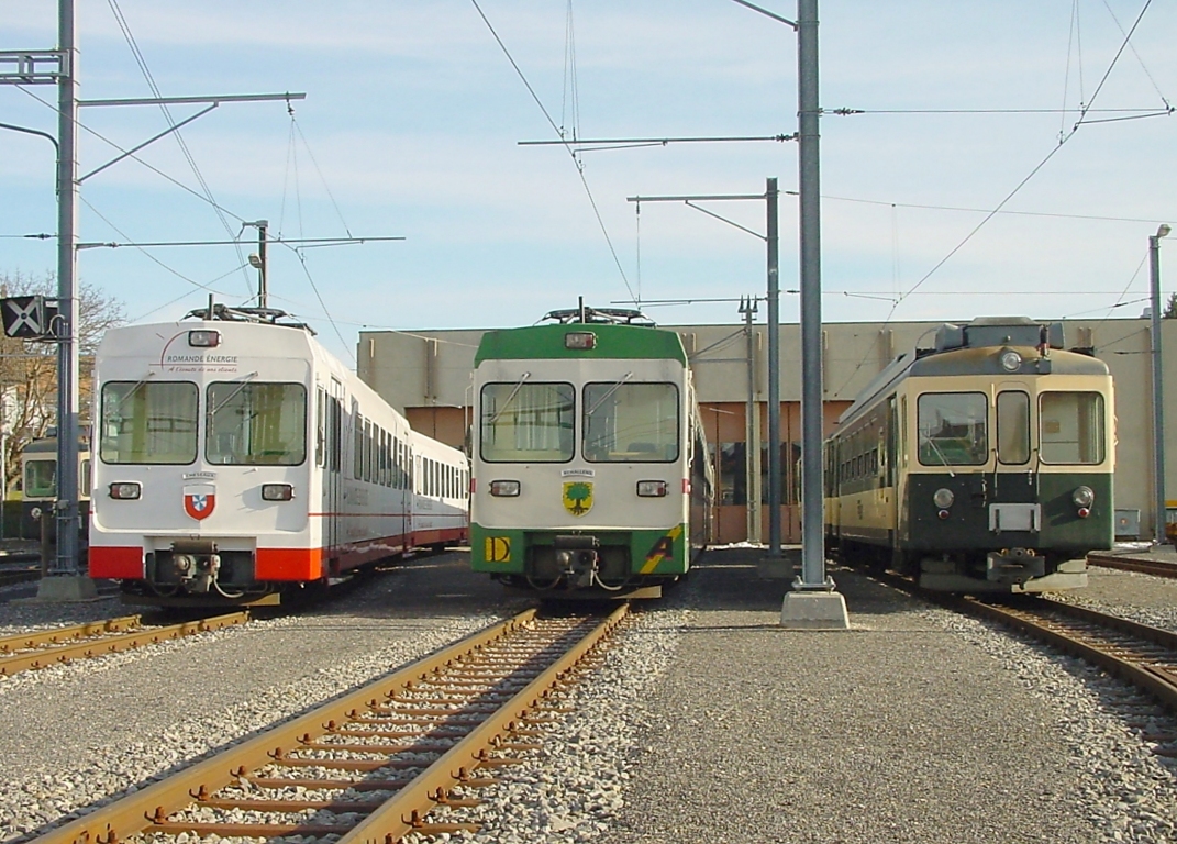 Le Portail Ferroviaire Suisse Lausanne-Echallens-Bercher (LEB) Be 4/8 32 36