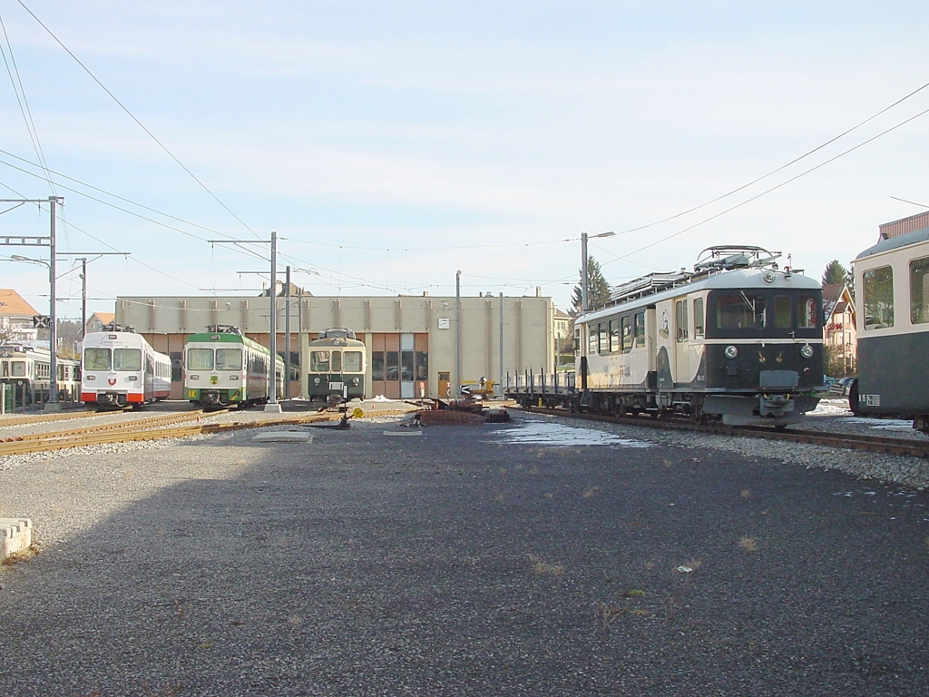 Le Portail Ferroviaire Suisse Lausanne-Echallens-Bercher (LEB) G 3/3 8